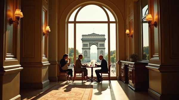 Quel hôtel avec vue sur l'arc de triomphe choisir ?